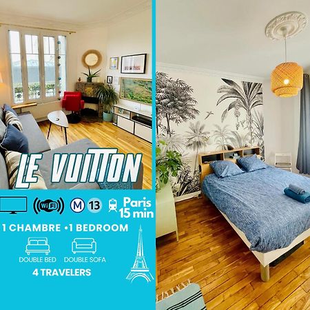 Appartement Le Vuitton Asnieres - 2 Pieces A 15 Min De Paris Extérieur photo