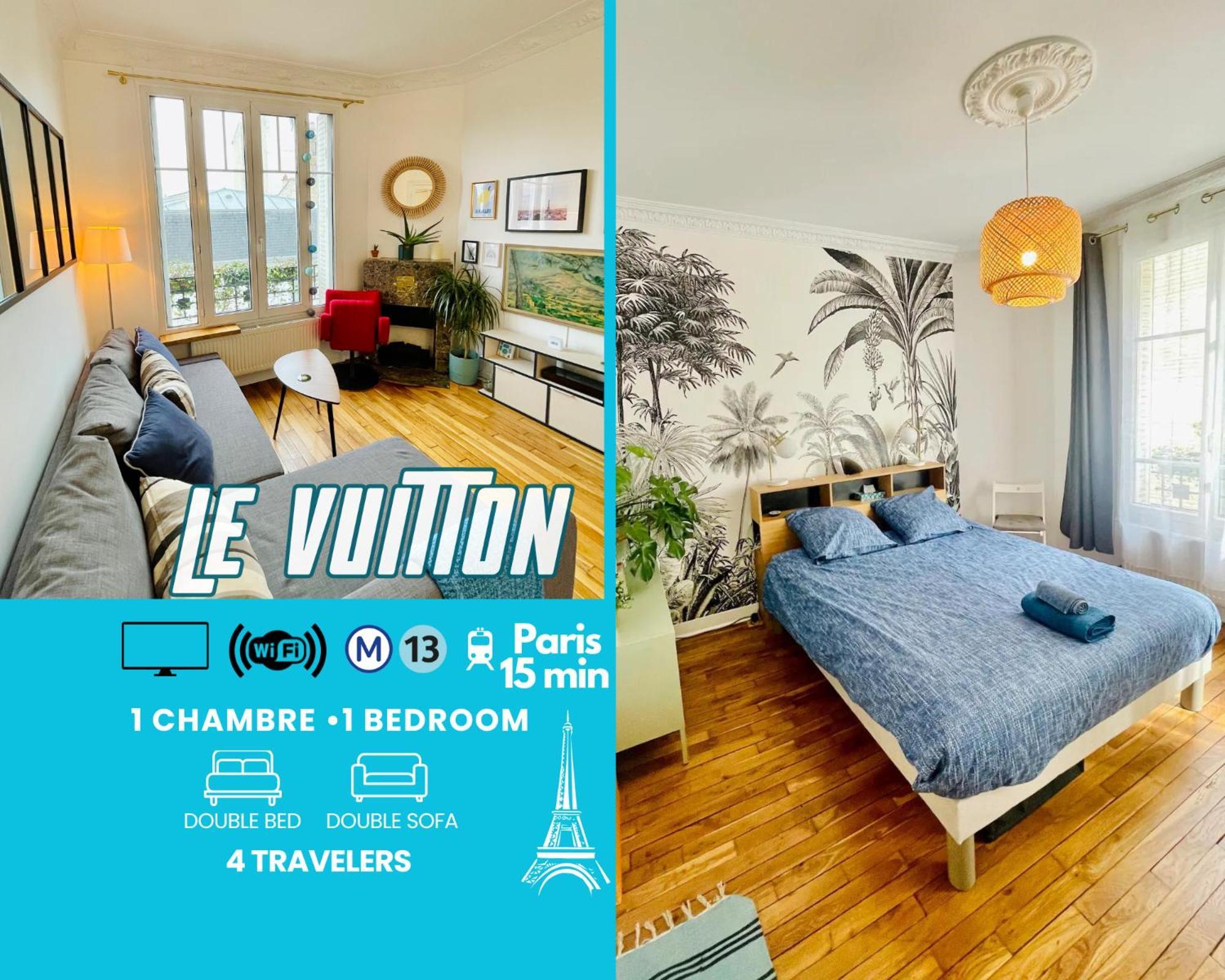 Appartement Le Vuitton Asnieres - 2 Pieces A 15 Min De Paris Extérieur photo
